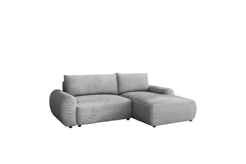 Burman Bäddsoffa med Divan 3-sits i Manchester - Grå - Möbler - Soffa - Bäddsoffa