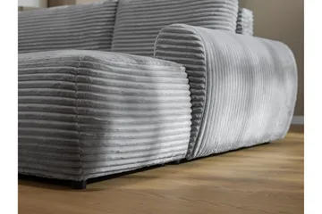 Burman Bäddsoffa med Divan 3-sits i Manchester - Grå - Möbler - Soffa - Bäddsoffa
