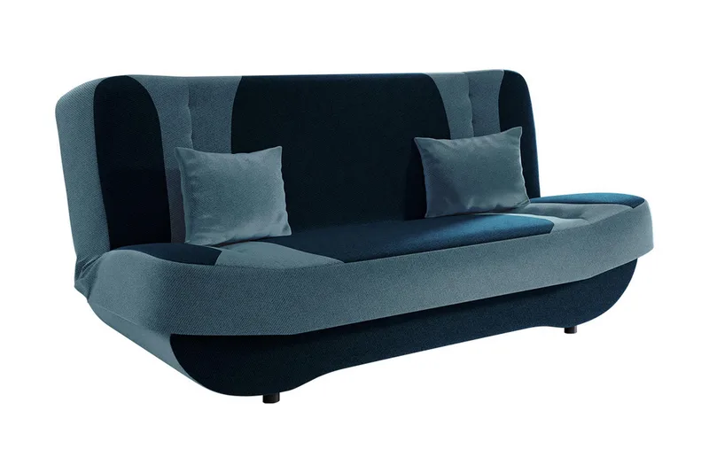 Burralla Bäddsoffa 2-sits 190x90 cm - Blå - Möbler - Soffa - Bäddsoffa