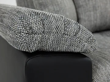 Camior 4-sits Bäddsoffa med divan Vänstervänd - grå - Möbler - Soffa - Bäddsoffa