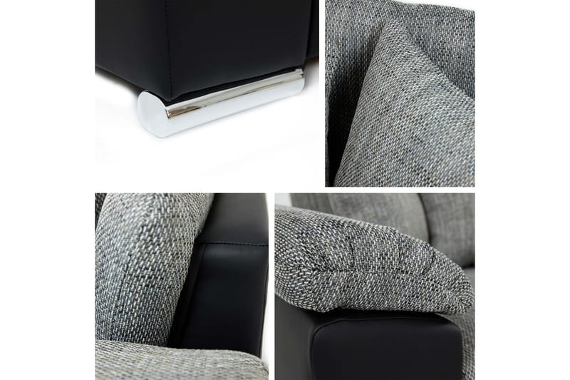 Camior Bäddsoffa med Divan 3-sits - Orange - Möbler - Soffa - Bäddsoffa