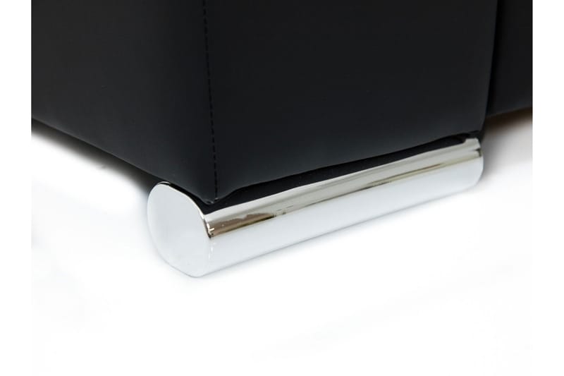 Camior Bäddsoffa med Divan 3-sits - Svart - Möbler - Soffa - Bäddsoffa