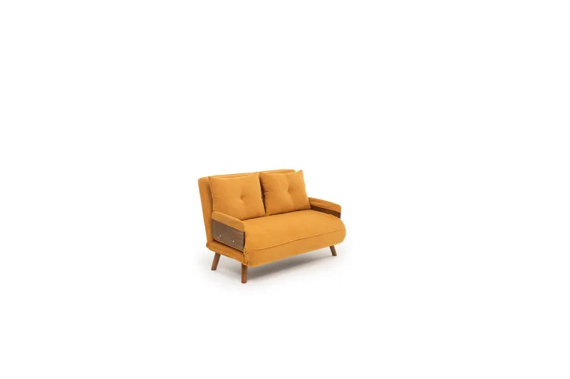 Canelo Bäddsoffa 2-sits - Senapsgul - Möbler - Soffa - Bäddsoffa