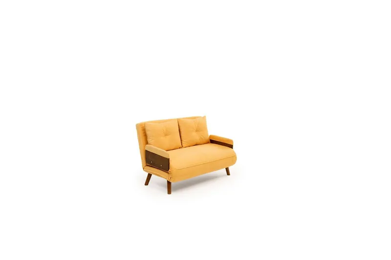 Canelo Bäddsoffa 2-sits - Senapsgul - Möbler - Soffa - Bäddsoffa