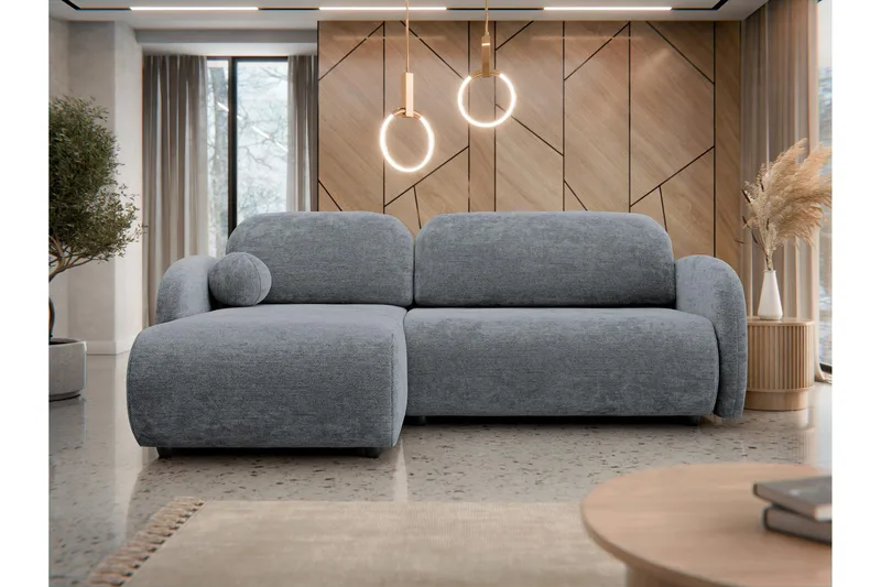 Carve Bäddsoffa m. Divan 2-sits - Grå - Möbler - Soffa - Bäddsoffa