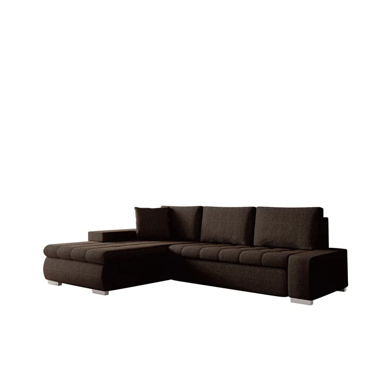 Cerys 3-sits Bäddsoffa med divan och förvaring - Möbler - Soffa - Bäddsoffa