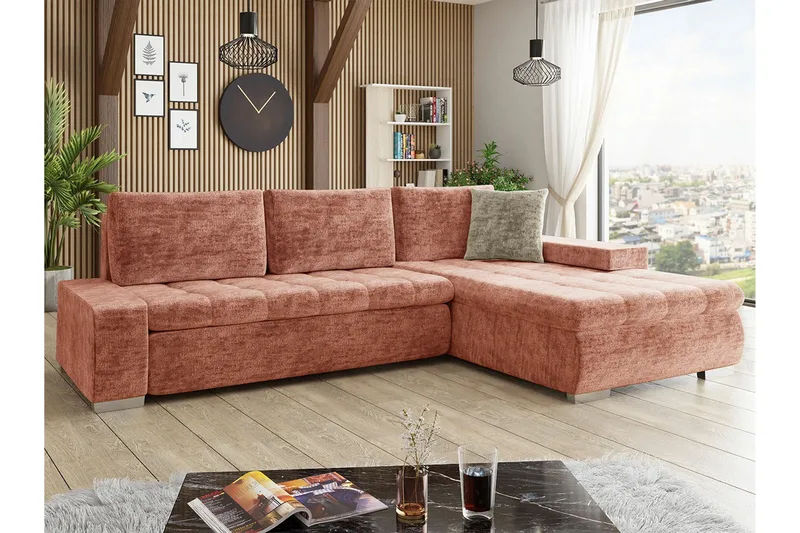 Cerys 3-sits Hörnbäddsoffa - Möbler - Soffa - Bäddsoffa