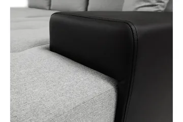 Cerys Bäddsoffa m. Divan 3-sits - Rosa - Möbler - Soffa - Bäddsoffa