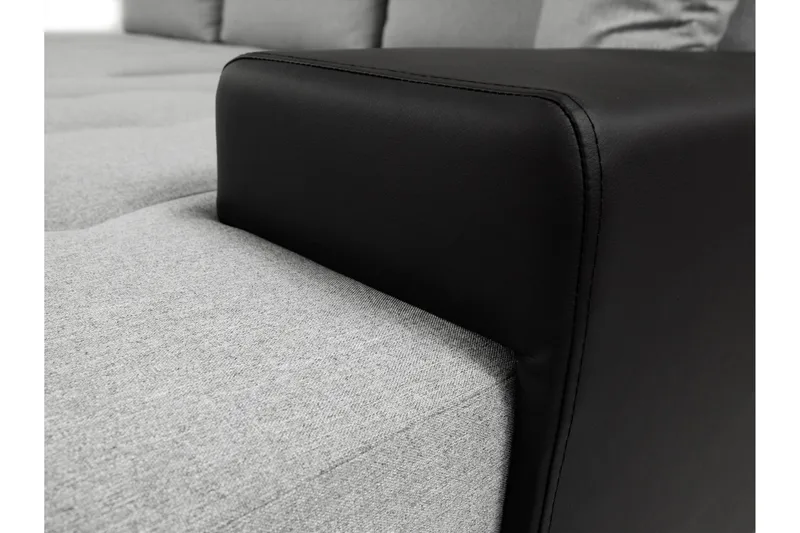 Cerys Bäddsoffa m. Divan 3-sits - Rosa - Möbler - Soffa - Bäddsoffa