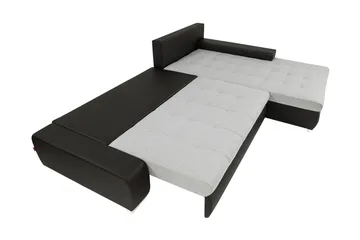 Cerys Bäddsoffa m. Divan 3-sits - Vit - Möbler - Soffa - Bäddsoffa