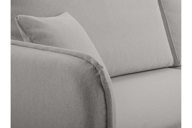 Chandru Bäddsoffa med Divan 3-sits - Grå - Möbler - Soffa - Bäddsoffa