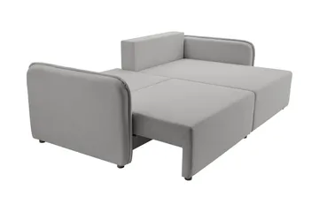 Chandru Bäddsoffa med Divan 3-sits - Grå - Möbler - Soffa - Bäddsoffa