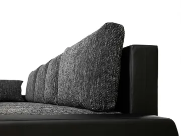 Cillo 5-sits U-formad bäddsoffa med dubbeldivan - vit - Möbler - Soffa - Bäddsoffa