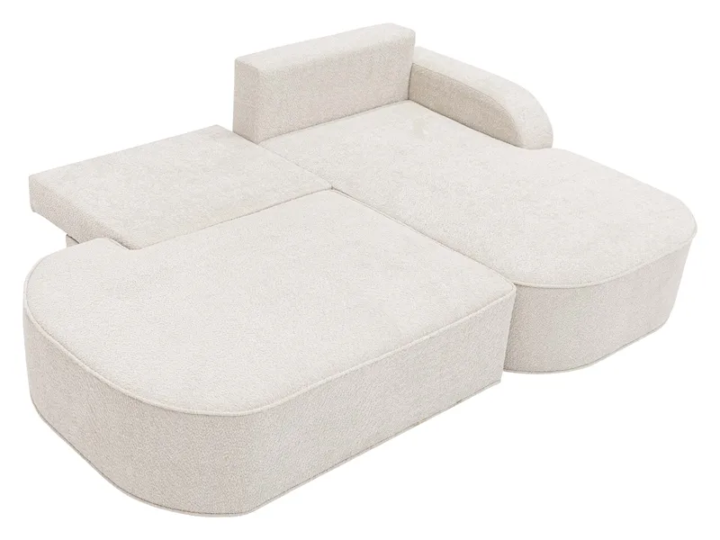 Cinrel Bäddsoffa med Divan 3-sits - Grå - Möbler - Soffa - Bäddsoffa