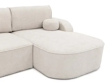 Cinrel Bäddsoffa med Divan 3-sits - Grå - Möbler - Soffa - Bäddsoffa