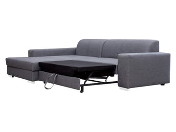 Corvik 3-sits Bäddsoffa med divan och förvaring - gul - Möbler - Soffa - Bäddsoffa