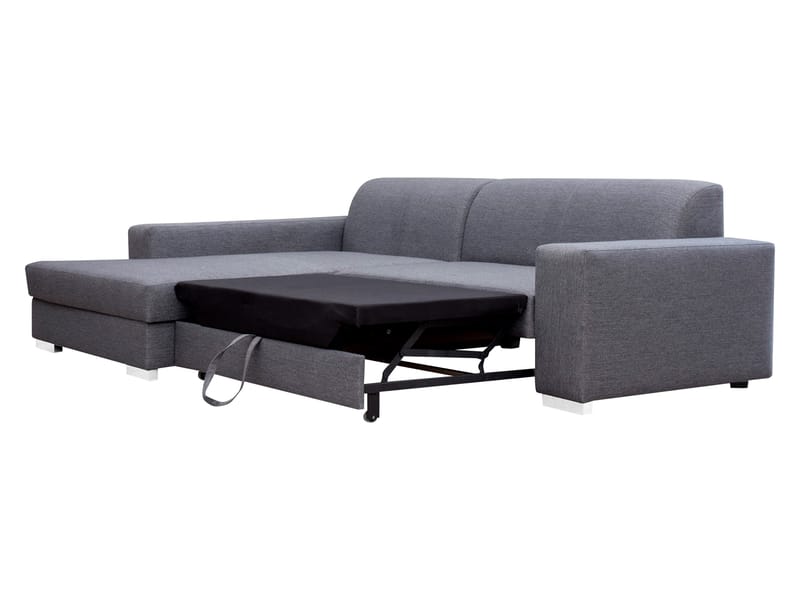 Corvik 3-sits Bäddsoffa med divan och förvaring - gul - Möbler - Soffa - Bäddsoffa