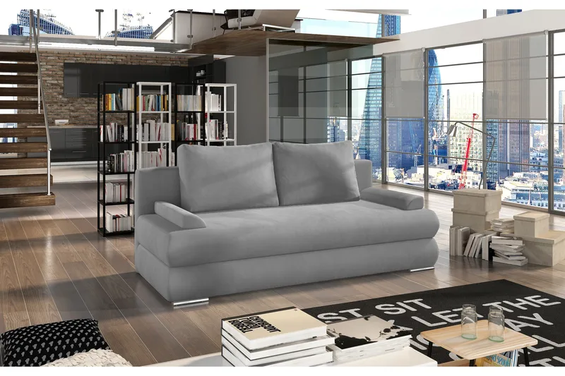 Crespos 2-sits Bäddsoffa - Grå - Möbler - Soffa - Bäddsoffa