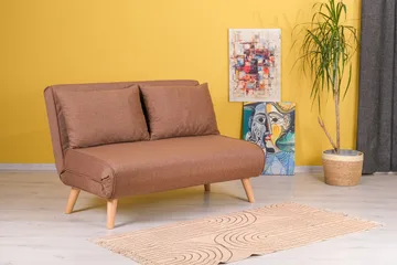 Daigo Bäddsoffa 2-sits - Brun - Möbler - Soffa - Bäddsoffa