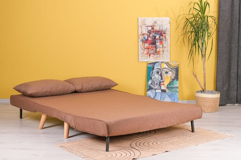 Daigo Bäddsoffa 2-sits - Brun - Möbler - Soffa - Bäddsoffa