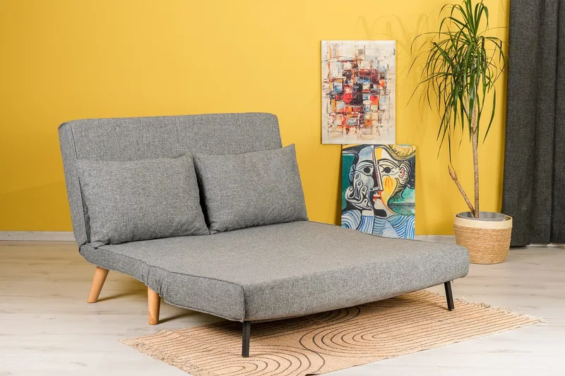 Daigo Bäddsoffa 2-sits - Ljusgrå - Möbler - Soffa - Bäddsoffa