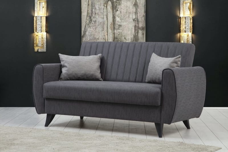 Dalima Bäddsoffa 2-sits - Mörkgrå - Möbler - Soffa - Bäddsoffa