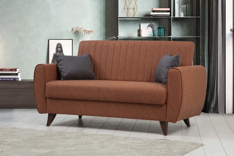Dalima Bäddsoffa 2-sits - Röd - Möbler - Soffa - Bäddsoffa