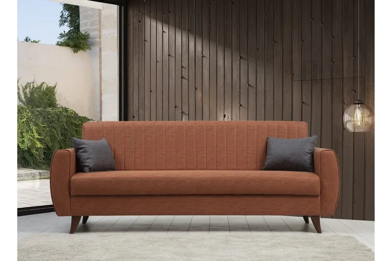 Dalima Bäddsoffa 3-sits - Röd - Möbler - Soffa - Bäddsoffa