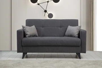 Darcia Bäddsoffa 2-sits - Mörkgrå - Möbler - Soffa - Bäddsoffa