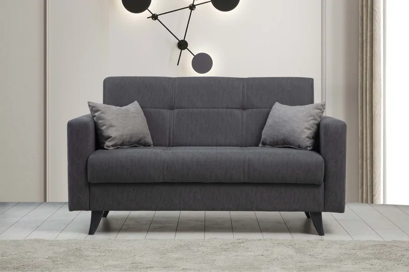 Darcia Bäddsoffa 2-sits - Mörkgrå - Möbler - Soffa - Bäddsoffa