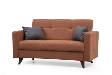 Darcia Bäddsoffa 2-sits - Röd - Möbler - Soffa - Bäddsoffa