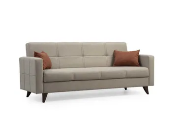 Darcia Bäddsoffa 3-sits - Beige - Möbler - Soffa - Bäddsoffa