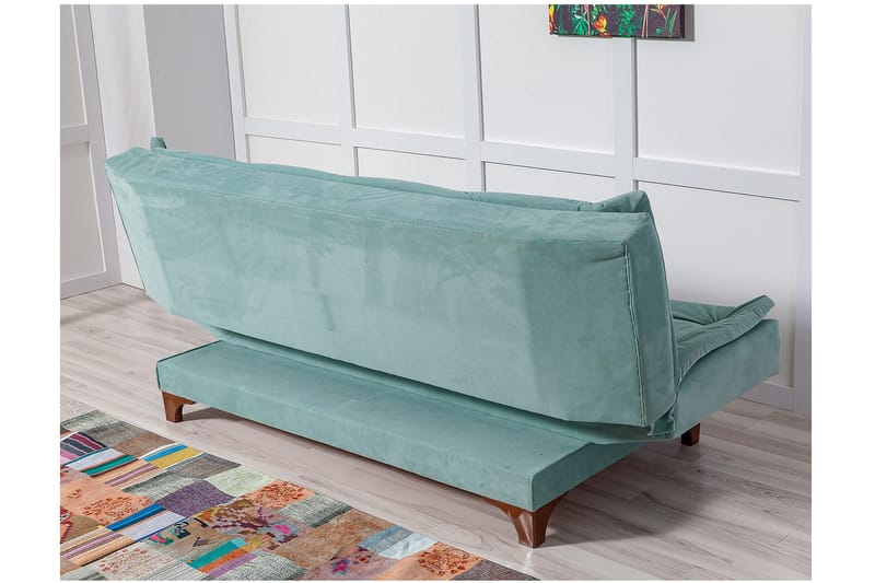 Defiglio 3-sits Bäddsoffa - Grön - Möbler - Soffa - Bäddsoffa