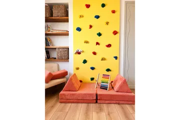 Deliones Bäddsoffa - Orange - Möbler - Soffa - Bäddsoffa