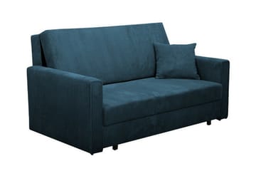 Denegal 2-sits liten bäddsoffa i Manchester - Blå - Möbler - Soffa - Bäddsoffa