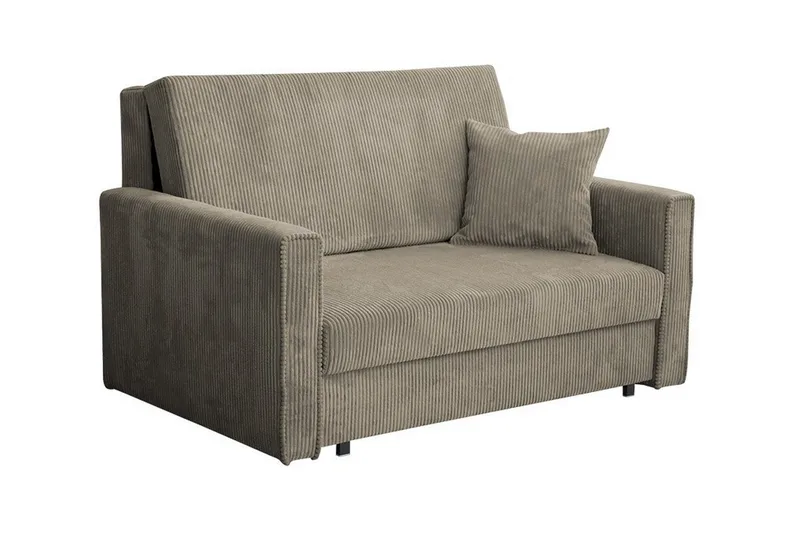 Denegal 2-sits liten bäddsoffa i Manchester, Brun