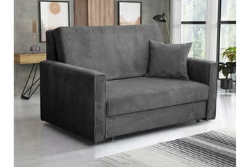 Denegal 2-sits liten bäddsoffa i Manchester - Grå - Möbler - Soffa - Bäddsoffa