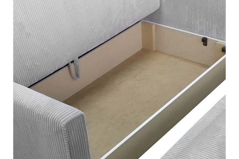 Denegal 2-sits liten bäddsoffa i Manchester - Grå - Möbler - Soffa - Bäddsoffa