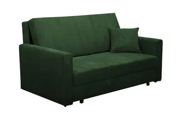Denegal 2-sits liten bäddsoffa i Manchester - Grön - Möbler - Soffa - Bäddsoffa