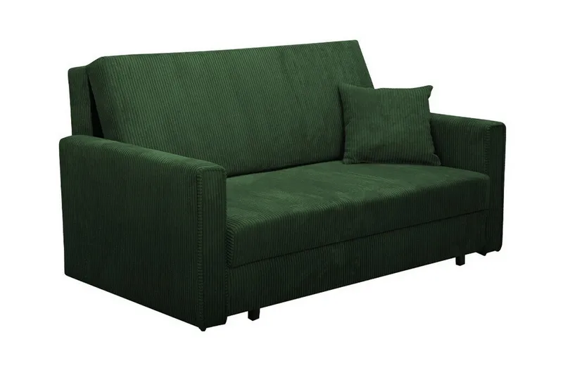 Denegal 2-sits liten bäddsoffa i Manchester - Grön - Möbler - Soffa - Bäddsoffa