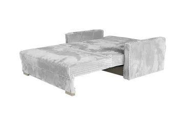 Denegal 2-sits liten bäddsoffa i Sammet - Beige - Möbler - Soffa - Bäddsoffa