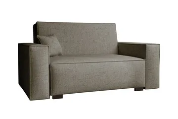 Denegal 2-sits liten bäddsoffa i Tyg - Beige - Möbler - Soffa - Bäddsoffa
