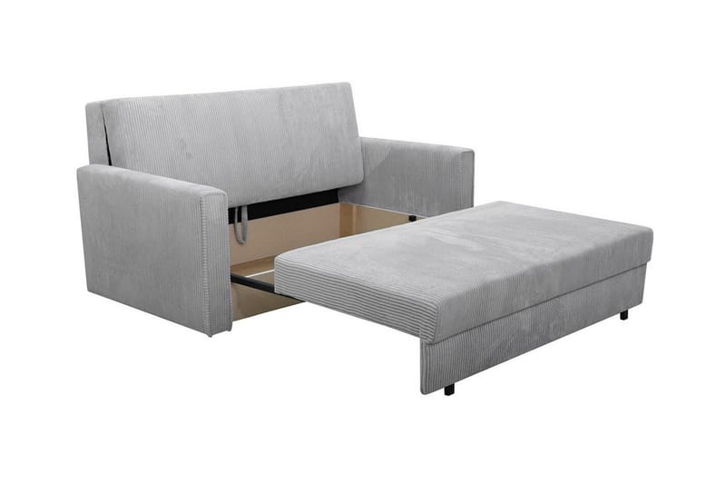 Denegal 2-sits liten bäddsoffa i Tyg - Beige - Möbler - Soffa - Bäddsoffa