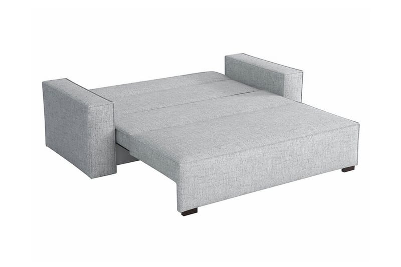 Denegal 2-sits liten bäddsoffa i Tyg - Grå , Blå - Möbler - Soffa - Bäddsoffa