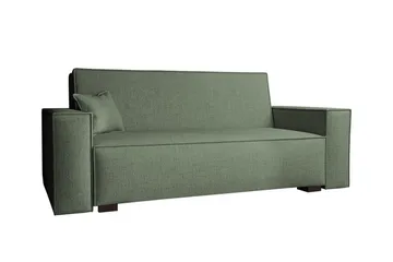 Denegal 2-sits liten bäddsoffa i Tyg - Grön - Möbler - Soffa - Bäddsoffa