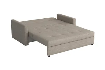 Denegal 2-sits liten bäddsoffa i Plysch - Blå - Möbler - Soffa - Bäddsoffa