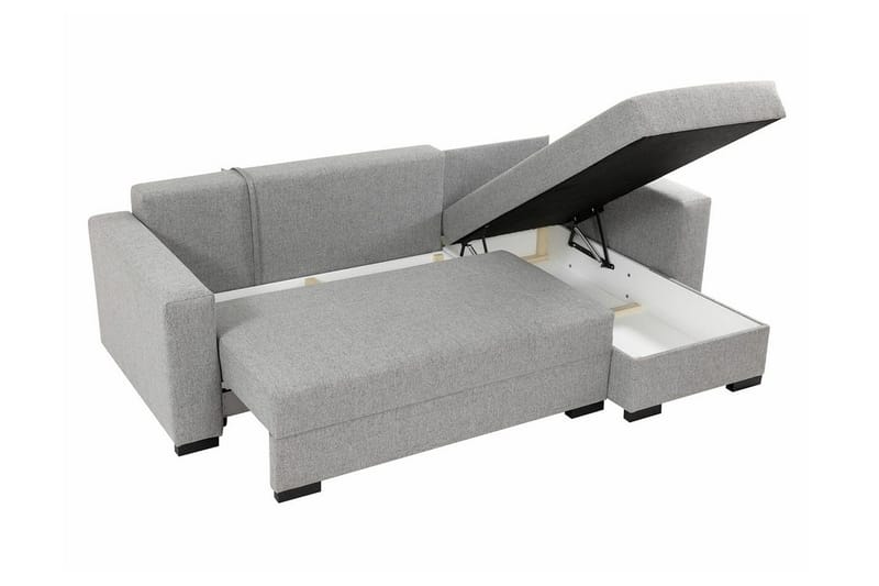 Denegal 3-sits Hörnbäddsoffa - Blå - Möbler - Soffa - Bäddsoffa