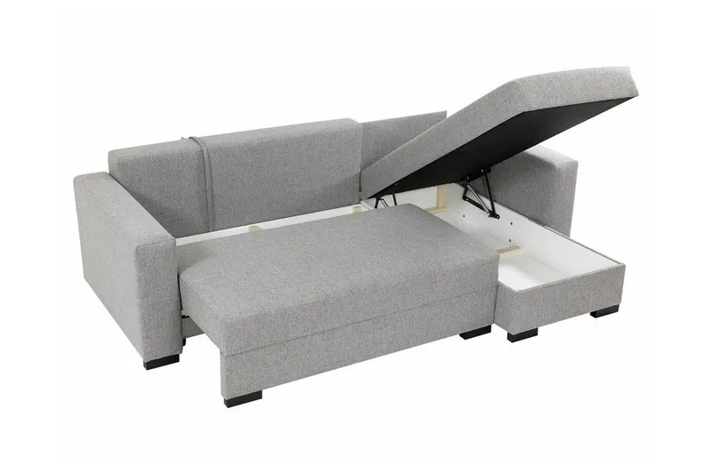 Denegal 3-sits Hörnbäddsoffa - Grön - Möbler - Soffa - Bäddsoffa