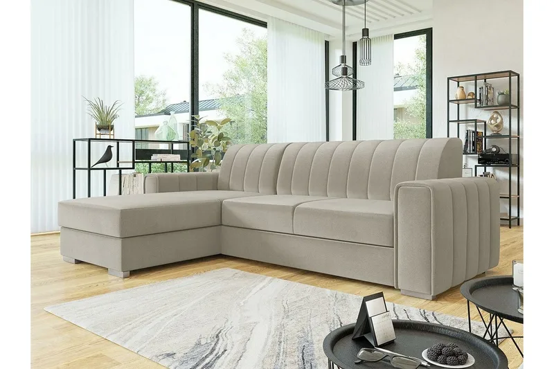 Denegal 3-sits Hörnbäddsoffa - Möbler - Soffa - Bäddsoffa