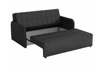 Denegal 3-sits Utdragbar Bäddsoffa 152x196 cm med Förvaring i Tyg - Grå - Möbler - Soffa - Bäddsoffa